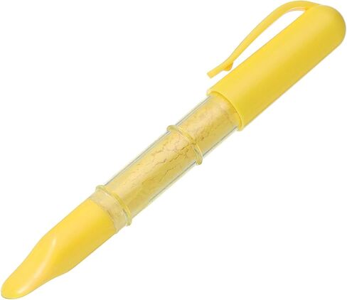 HARFINGTON Fabric Chalk Marker Tailors Liner Chalk Pen Style with Chalk Wheel Tip for Sewing Quilting & Crafts, White in Saudi Arabia