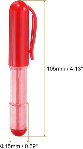 HARFINGTON Fabric Chalk Marker Tailors Liner Chalk Pen Style with Chalk Wheel Tip for Sewing Quilting & Crafts, White in Saudi Arabia
