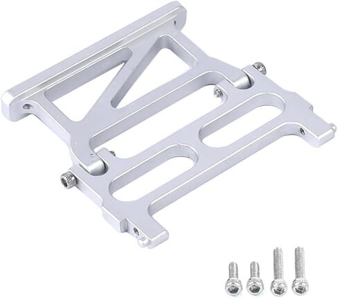 SCX24 C10 Rear Body Shell Mount Parts for Axial 1/24 RC Crawler Aluminum Upgrades Parts (Silver) in Saudi Arabia