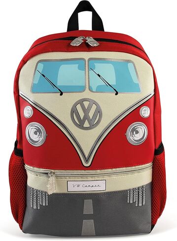Brisa VW Collection - فولكس واجن المشي لمسافات طويلة بجامعة الكمبيوتر المحمول في التصميم T1 Bus Campervan (15 لتر/4 غال/صغير/أحمر) in Kuwait