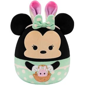Squishmallows Official Jazwares Disney Characters 8-Inch Easter Bunny Minnie Mouse