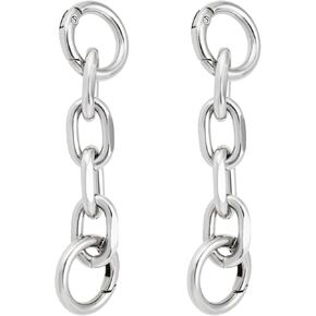 The Lord of the Tools 2pcs Bag Extender Chain with Spring Buckle Rings Aluminum Alloy Strap Extender 9.7cm Chain Extender in Kuwait