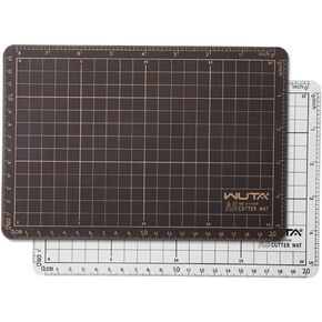 WUTA Self Healing Sewing Mat, New Fabric Cutting Mat, Leather Cutting Board Sewing Table Mats A5 Professional Double-Sided Cutting Mat (9 x 6 inch)