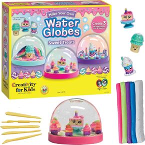 Creativity for Kids Make Your Own Water Globes: Magical Unicorns - Create 2 Snow Globe Unicorn Toys, Arts and Crafts and Girls Toys Ages 6-8+, Unicorn Gifts for Girls