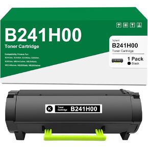B241H00 High Yield Black Toner Cartridge Replacement for Lexmark B241H00 Toner Cartridge for B2442 B2546 B2650 MB2442 MB2546 MB2650 Laser Printer Ink 1-Pack