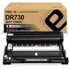 TESEN DR730 DR760 استبدال وحدة الطبل المتوافقة مع الأخ DR730 DR760 لـ HL-L2325DW HL-L2350DW HL-L2370DW HL-L2390DW HL-L2395DW MFC-L2690DW MFC-L2717DW MFC-L270DW PRINTER