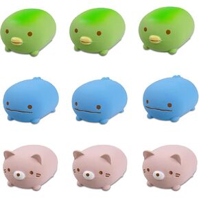 SCHITEC Dog Toys Squeaky, Interactive Animal Puppy Toy Pack, Cute Latex Rubber Squeak Pet Balls for Puppies Mini Small Breed Dogs in Kuwait