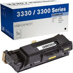 Do it Wiser Compatible Xerox WorkCentre 3335 3345 Phaser 3330 106R03622 Toner Cartridge use for Xerox 3335 3335/DNI 3345 3345/DNI 3330 3330/DNI Printer,Extra High Capacity 15,000 Pages.