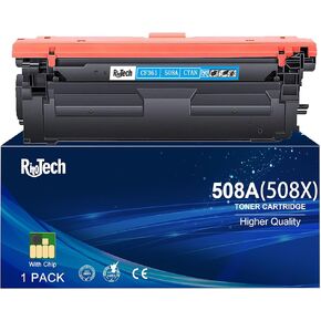 508A Cyan Toner Cartridge, Replacement Compatible for HP M553 508A 508X CF361A CF361X for Color Enterprise M553dn M553n M553x MFP M577 M577z M577dn M577f M577c Printer (1-Pack)