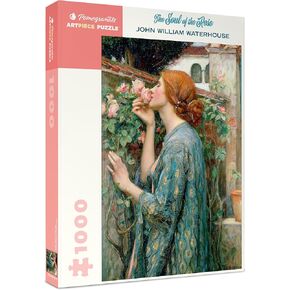 Pomegranate 1000-Piece Jigsaw Puzzle for Adults, John William Waterhouse's Soul of The Rose, Matte Finish, Snug Fit