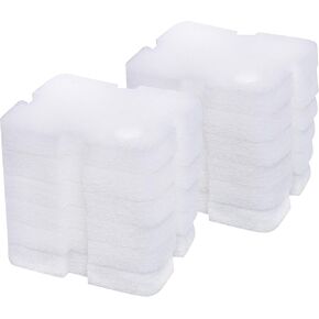 LTWHOME Compatible Floss Pad Replacement for Cascade 500 GPH Aquarium Canister Filter (Pack of 12)