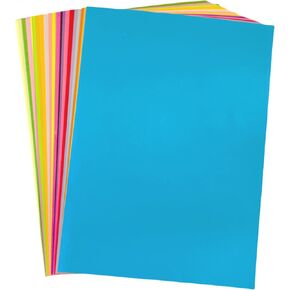 200 Sheets 20 Colors Colored Paper A4 Printer Paper Copy Paper Stationery Paper Multipurpose Colored Card Stock Printer Paper Printing Paper Origami Paper for Christmas DIY Kids Art Craft