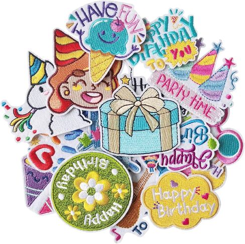Summer Iron on Patches,Sew On/Iron On Embroidered Patches Applique for Clothes, Dress, Hat, Jeans, DIY Accessories - 48 Pcs in Kuwait