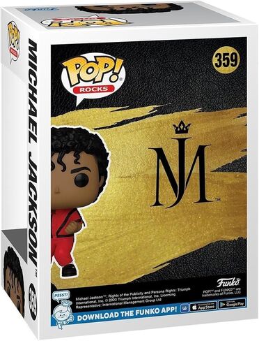 فونكو بوب! الصخور: Michael Jackson - Smooth Creminal - Finyl Figure - فكرة هدية - البضائع الرسمية - للأطفال والكبار - عشاق الموسيقى - نموذج نموذج لهواة الجمع والعرض in Saudi Arabia