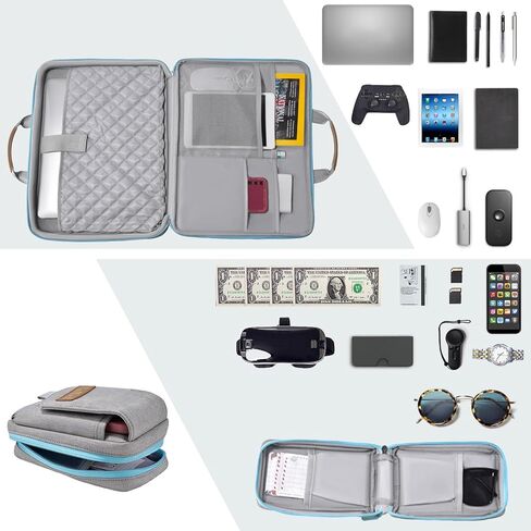 حالة الكمبيوتر المحمول 13 "13.3" 13.5 "14" حقيبة محددة من الحماية مع حقيبة حزام قابلة للفصل ، وتوافق MacBook Pro 14 و MacBook Air/Pro in Kuwait