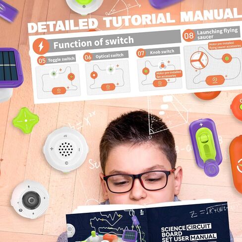 SMILESSKIDDO Science Kits Electronics STEM Kit 420+ Projects 35 Parts in Kuwait