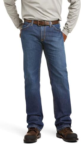 بنطلون جينز Ariat للرجال مقاوم للهب M4 منخفض الارتفاع، مقاس 33 عرض × 36 طول in Saudi Arabia