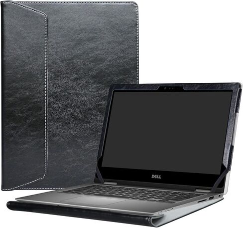 غطاء حالة الحماية Alapmk لـ 13.3 "Dell Inspiron 13 2-in-1 5378 5368 5379 I5378 I5368 I5379 & Latitude 13 2-in-1 3390 LAPTOP (تحذير: طراز FIT فقط 5378 5368 5379) ، Black in Kuwait