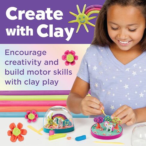 Creativity for Kids Make Your Own Water Globes: Magical Unicorns - Create 2 Snow Globe Unicorn Toys, Arts and Crafts and Girls Toys Ages 6-8+, Unicorn Gifts for Girls in Saudi Arabia