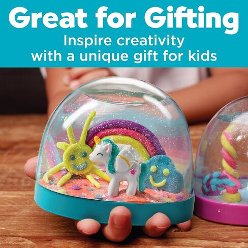 Creativity for Kids Make Your Own Water Globes: Magical Unicorns - Create 2 Snow Globe Unicorn Toys, Arts and Crafts and Girls Toys Ages 6-8+, Unicorn Gifts for Girls in Saudi Arabia