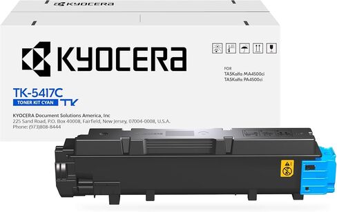 KYOCERA TK-5417M Magenta Genuine Toner Cartridge, Works TASKalfa MA4500ci / PA4500ci Laser Printers (1T02Z7BUS0) in Kuwait