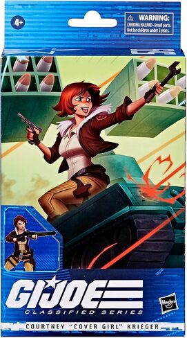 G.I. Joe Classified Series Courtney “Cover Girl" Krieger Action Figure 59 Collectible Premium Toy 6-Inch-Scale with Custom Package Art in Kuwait