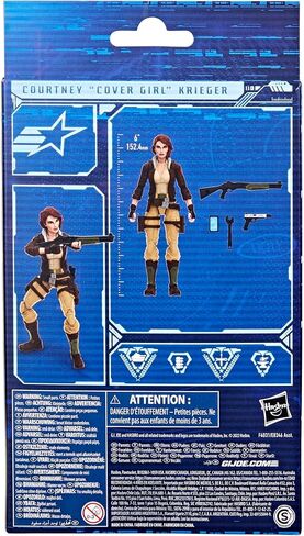 G.I. Joe Classified Series Courtney “Cover Girl" Krieger Action Figure 59 Collectible Premium Toy 6-Inch-Scale with Custom Package Art in Kuwait