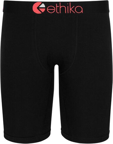 Ethika Mens Staple Boxer Brief | *Solids* Black OG (RDB, X-Large) in Saudi Arabia