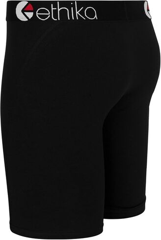 Ethika Mens Staple Boxer Brief | *Solids* Black OG (RDB, X-Large) in Saudi Arabia