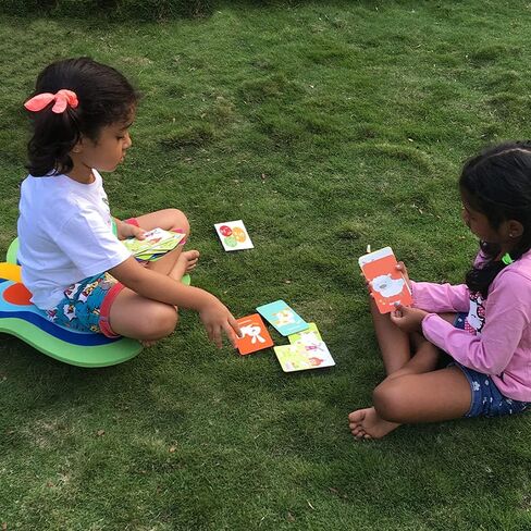 Shumee Farm Animals Matching Card Game for Toddlers, Kids, Preschoolers(3 Years +) - 52 Cards Fun Game for Families, Birthday Gifts & Party Favors in Saudi Arabia