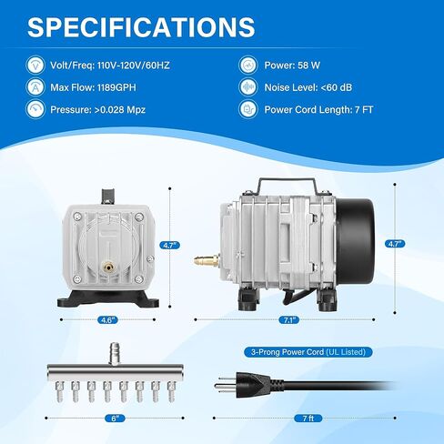 YSSOA Air Flow Outlets for Aquarium in Saudi Arabia