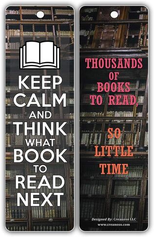 Creanoso Humorous Sayings Bookish Bookmarks for Men & Women (30-Pack) –– Stocking Stuffers Gift for Bibliophiles, Book Worms, Book Lovers – Party Supplies – Book Clubs Reading in Saudi Arabia