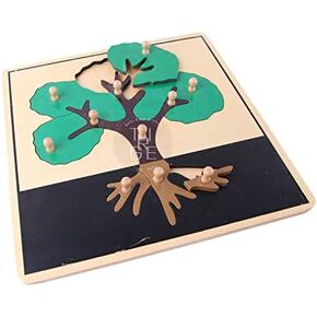 Tree Puzzle - Montessori Puzzle Early Montessori Toys for 3 Years Old