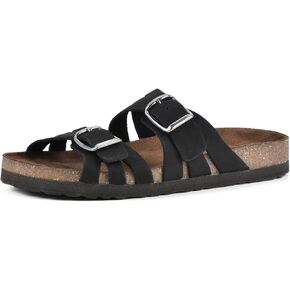 WHITE MOUNTAIN Women's Herbal Footbed Sandal