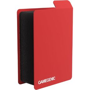 Gamegenic Sizemorph Divider - The Ultimate Card Game Organizer and Deck Box Spacer! Highly Flexible Card Divider, Perfect for TCGs, LCGs, Board Games and Card Games, Red Color, Made
