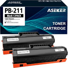 PB-211 PB-211E Toner Cartridge Replacement for Pantum PB211 PB211E PB-211EV PB211EV Compatible with M6552NW P2502W M6602NW P2500W M6550NW Printers