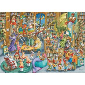Ravensburger Midnight at The Library Puzzle - 1000 Unique Pieces | Premium Quality | Anti-Glare Surface | Perfect for Family Fun | Ideal Gift for Puzzle Enthusiasts
