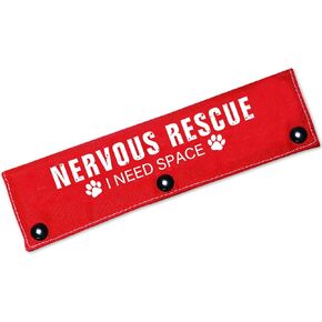 in Training Ask Before Petting Me Funny Red Dog Leash Sleeve Wrap Dog Walking Accessory - Pet Birthday Gift - Gift for Dog Owner and Lover