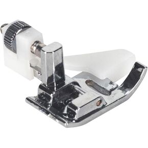 Silver Blind Stitch Hem Foot Sewing Machine Presser Foot Fit for Most Low Shank Snap-On Singer, Brother, Babylock, Janome, Elna and More Sewing Machines, Sewing Machine Parts and Accessories