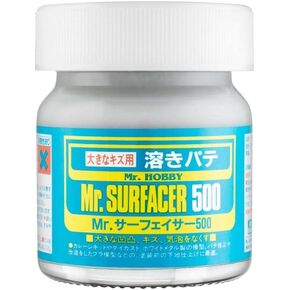 Mr. Surfacer 500 NET.40ml Bottle Gundam Hobby