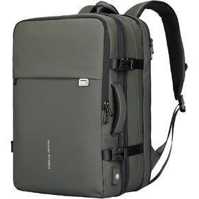 MARK RYDEN Travel Backpack for Men, 40L Airline Approved Carry on Backpack with USB Charging Port, 17.3 Inch Waterproof Business Laptop Backpack (12.6 x 8.0 x 19.6 Inch)