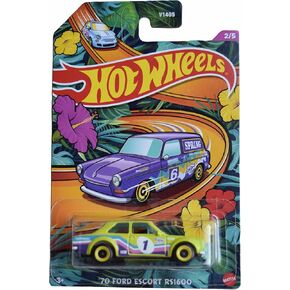 Hot Wheels '70 Ford Escort RS1600, Green 2/5