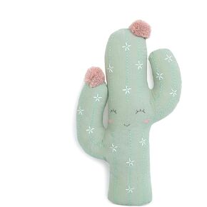 Mon Ami Soft Plush Cactus Toy ، الفيروز ، 1pc ، الأخضر - 19 "، وسادة على شكل الصبار القابلة للتشكيل ، وسادة التبعية المزخرفة للحضانة ، سرير الطفل/الأريكة
