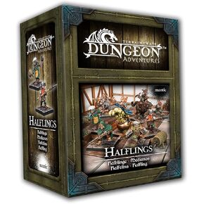 الترفيه Mantic. Terrain Crate Dungeon Adventures Halflings. MGTC225 غير مجدٍ وغير مصقول.