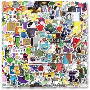 138Pcs Object Show Stickers, Cute Cartoon Waterproof Vinyl Decals for Water Bottle, Laptop, Skateboard, Helmet, Car Award Motivational Decals Perfect Pickleball Gifts for Kids,Teens,Adults