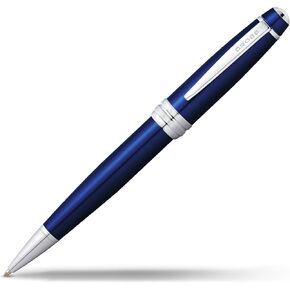 Cross Bailey Matte Red Lacquer Ballpoint Pen with polished black PVD appointments in Kuwait