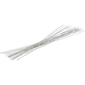 Griffin Soft Twisted Wire Needles, Fine Flexible Beading Needle, Pack of 25, Large Round Eye and Easy to Thread, Collapsible Eye Holds Threads, German Made, Use for Pearl Knotting and Silk Cord