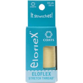 Coats Eloflex Stretch Thread, Yellow