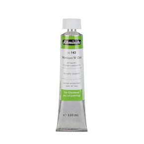 Schmincke - Medium W Gel, tube 35 ml, 50143009, Jelly like medium, makes oil colours water-mixable, increases gloss and transparency, colorless