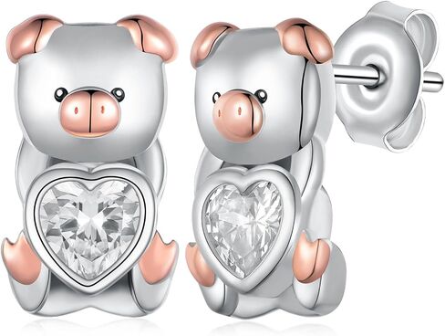 Capybara Gifts Capybara Earrings 925 Sterling Silver Lovely Capybara Jewelry Gifts for Women and Capybara Lovers in Saudi Arabia